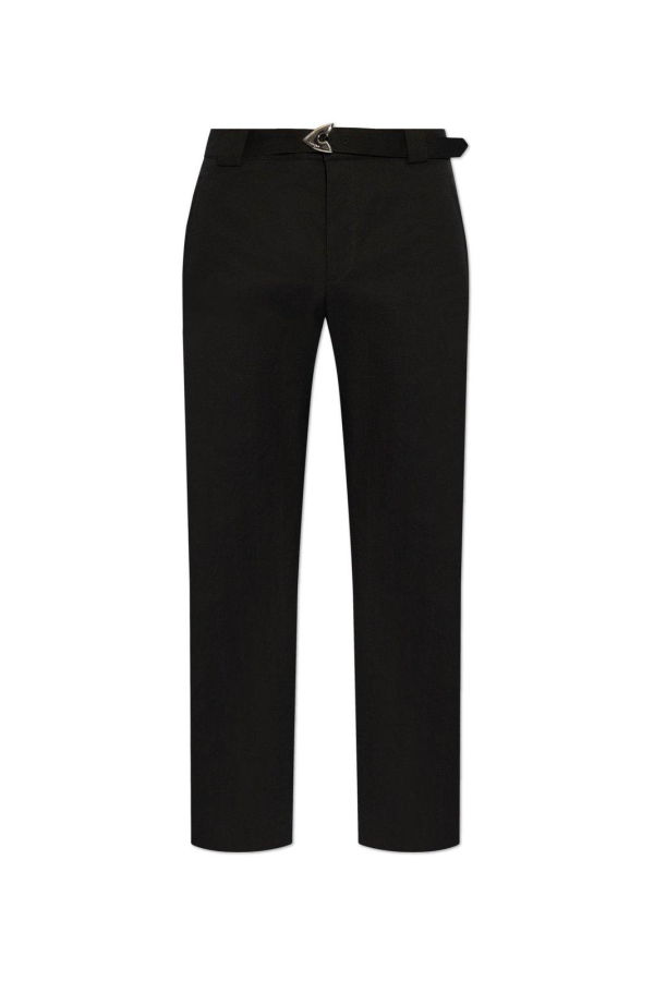Alexander McQueen Arrow Belted Pants - Black