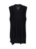 MM6 Maison Margiela Mini Dress - Black - Thumbnail 1