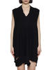 MM6 Maison Margiela Mini Dress - Black - Thumbnail 3