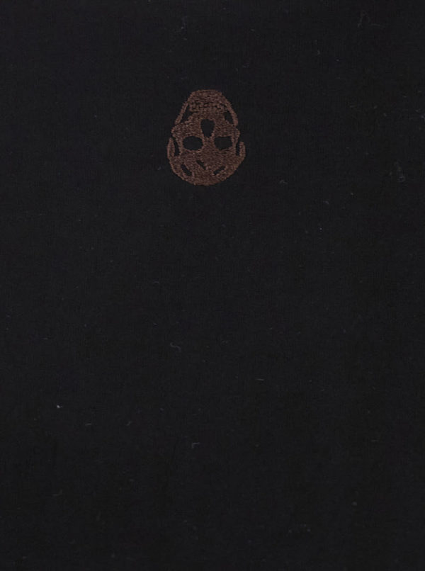 Alexander McQueen Crewneck T-shirt With Skull Embroidery - Black