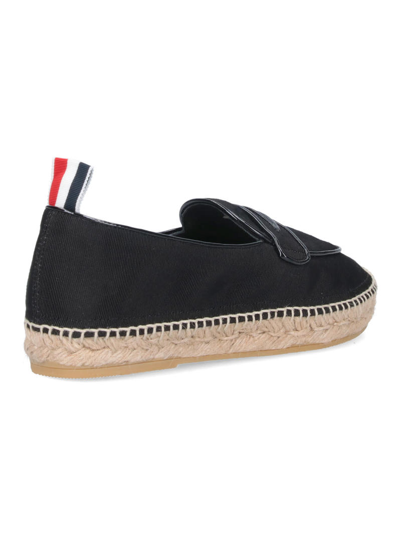 Thom Browne Penny Loafer Espadrilles - Black