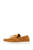 Marni Camel Suede Lace-Up Shoes - Camel - Thumbnail 3