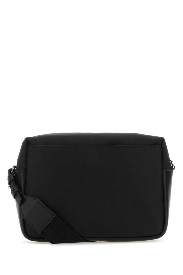 Alexander McQueen McQueen Graffiti Crossbody Bag - Black/Off White