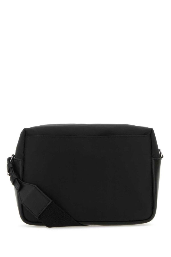 Alexander McQueen McQueen Graffiti Crossbody Bag - Black/Off White