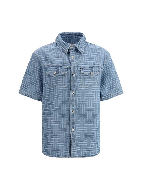 Kenzo Denim Shirt - Bleached Blue Kenzo Denim Shirt - Bleached Blue