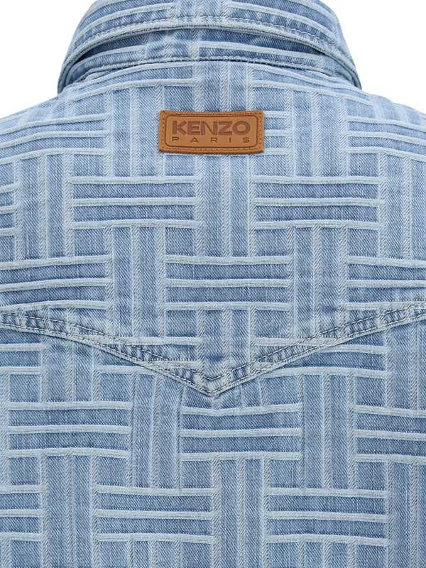 Kenzo Denim Shirt - Bleached Blue