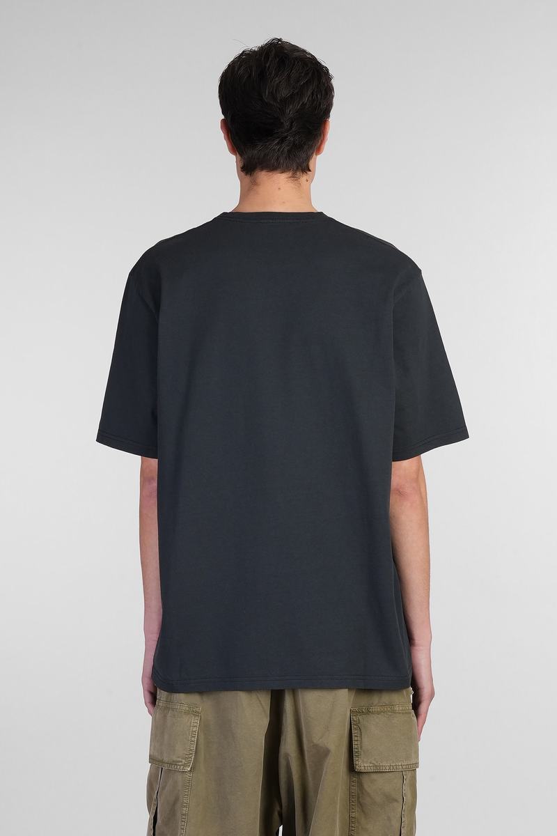 Alexander McQueen Skull Embroidered Crewneck T-shirt - Black