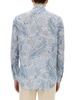 Etro Cotton Shirt - Azure - Thumbnail 3