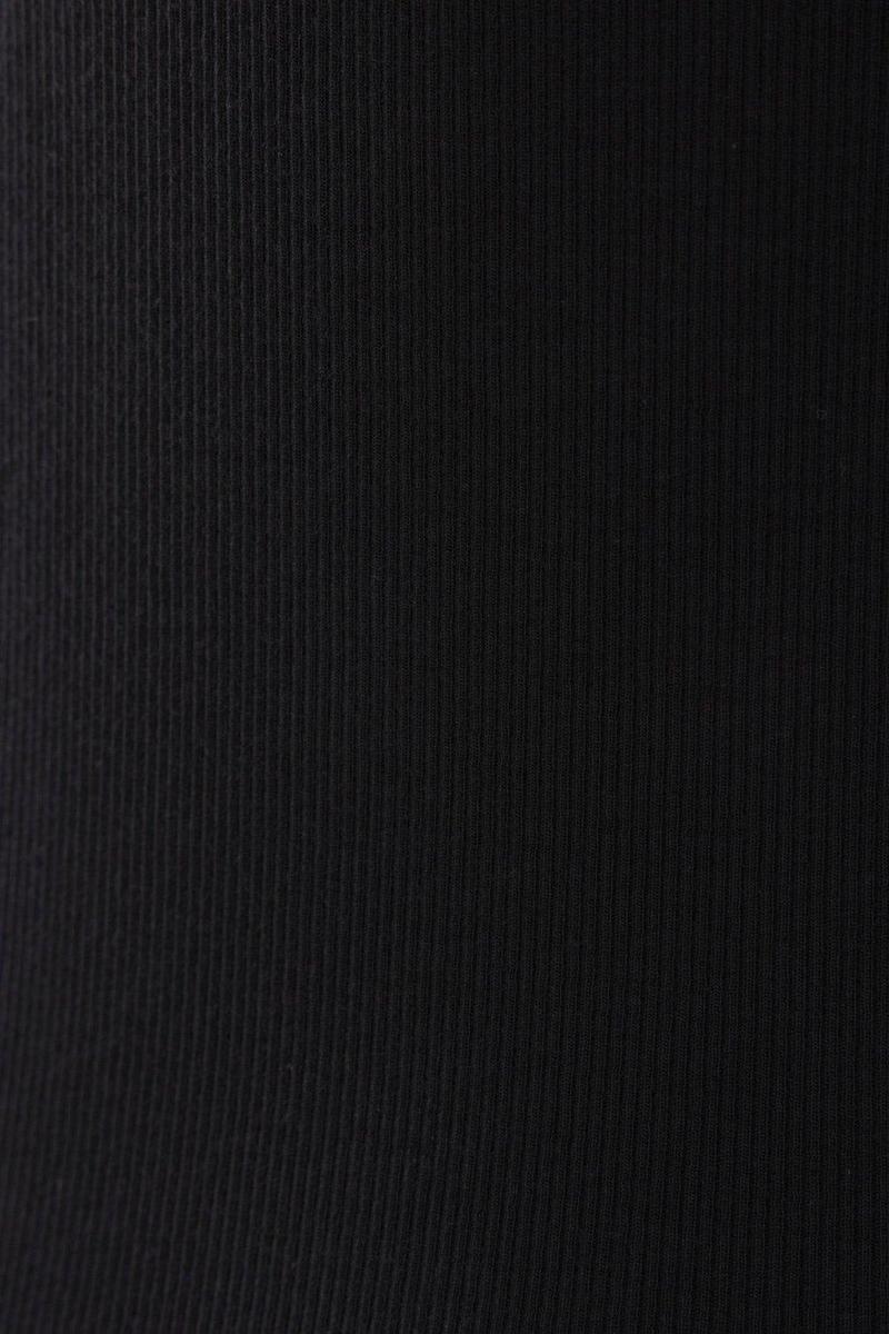 Alexander McQueen Skull Ribbed Tank Top - Black