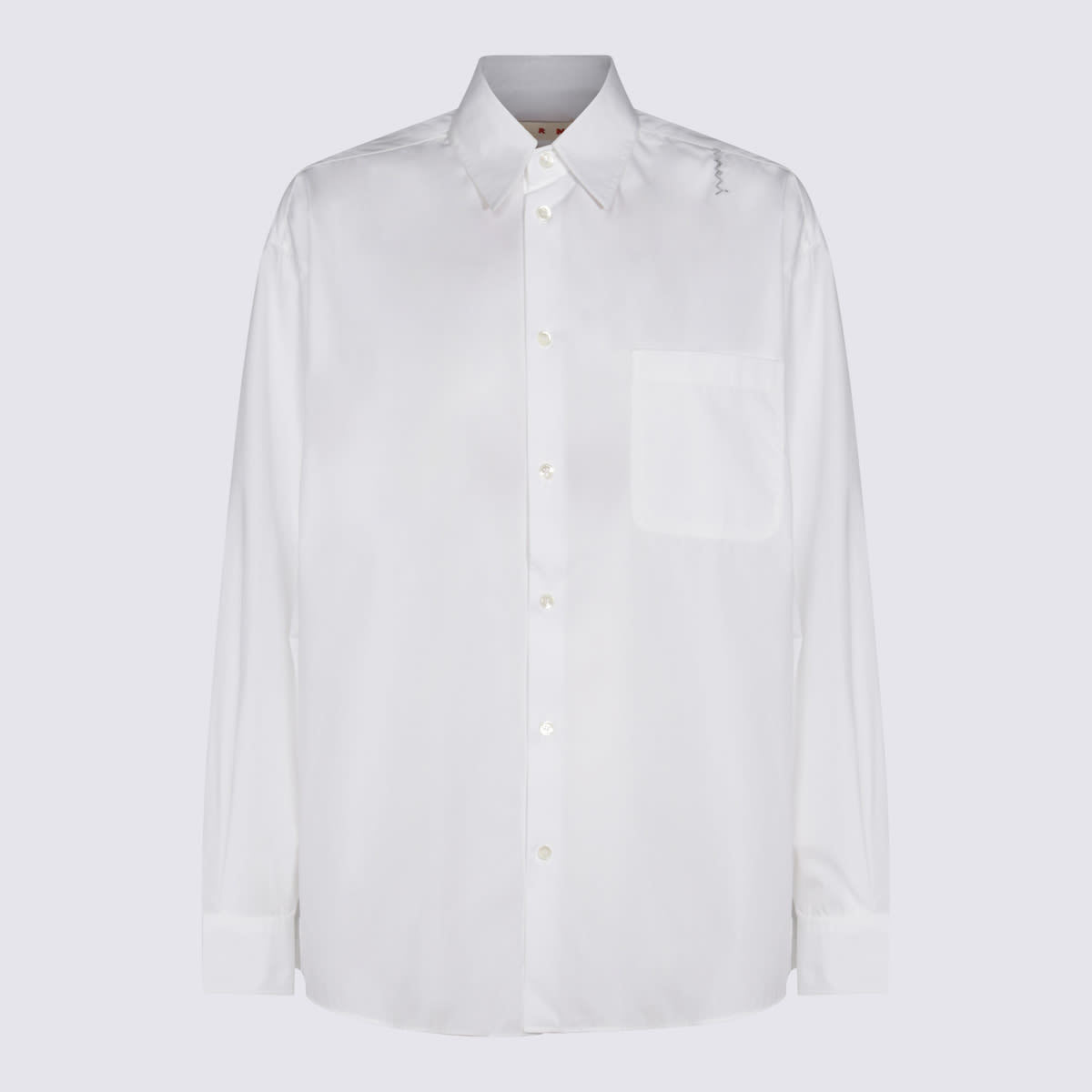 Marni Cotton Shirt - White - Image 1 of 3