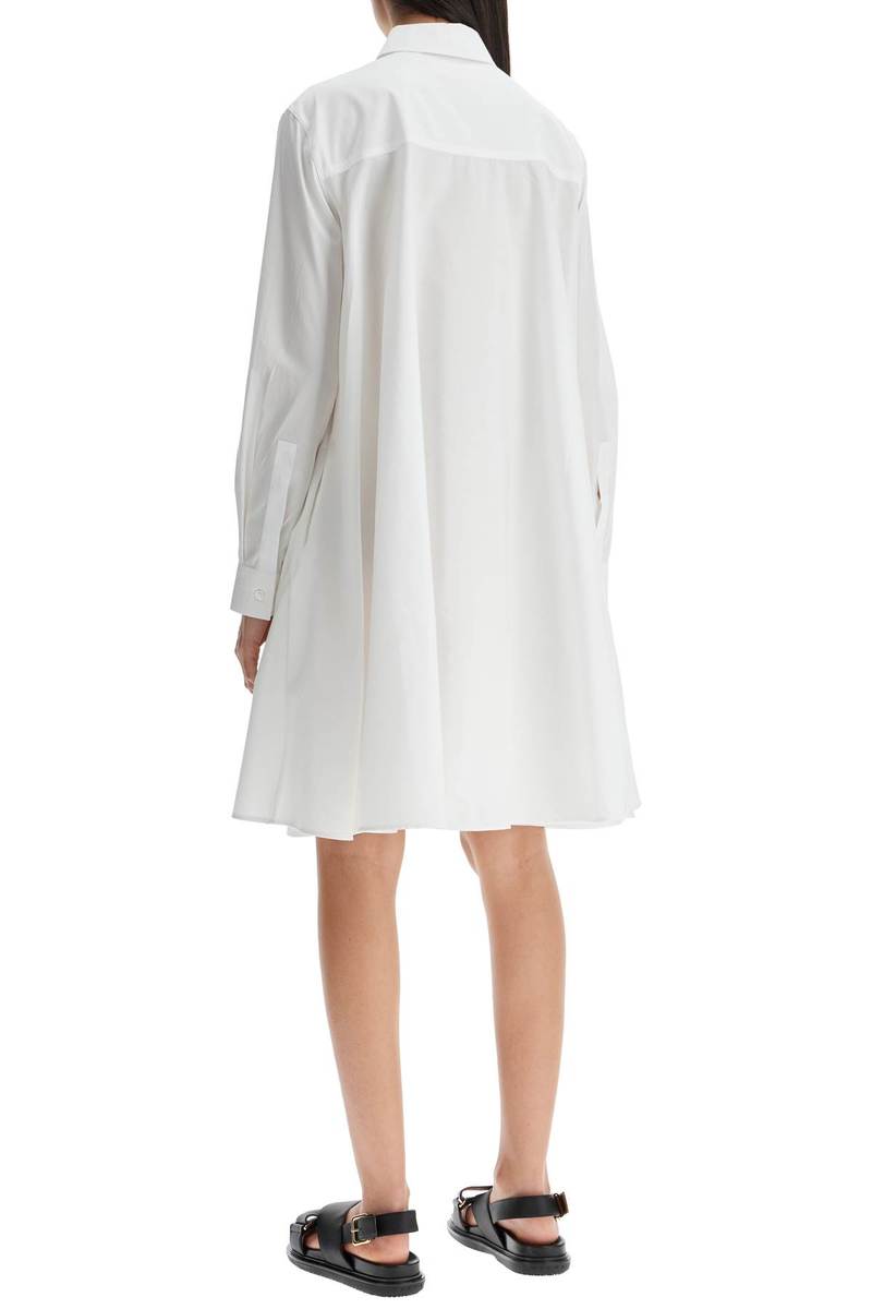 Marni Cotton Dress With Embroidery - White