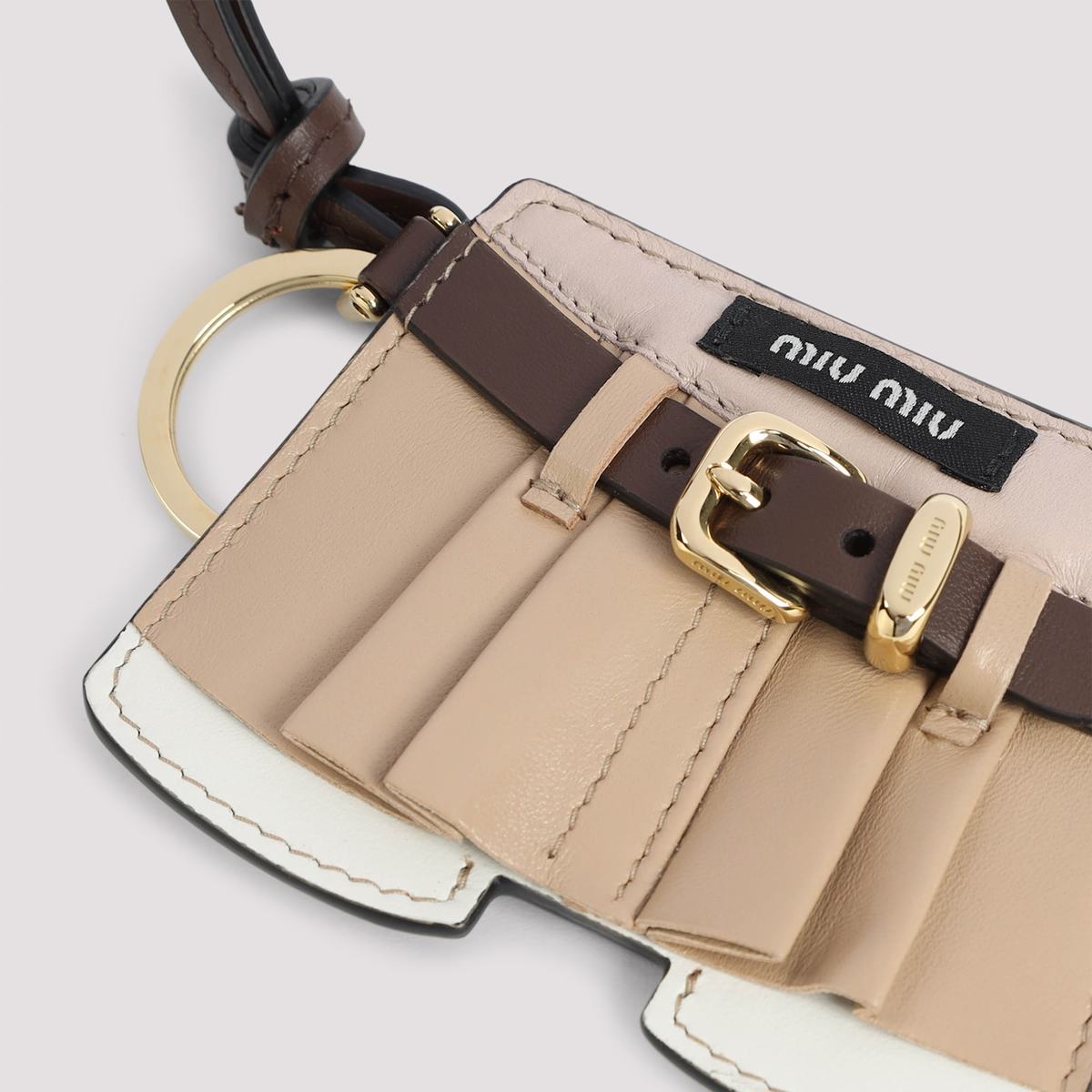 MIU MIU Leather Keyring - Corda - Image 4 of 4