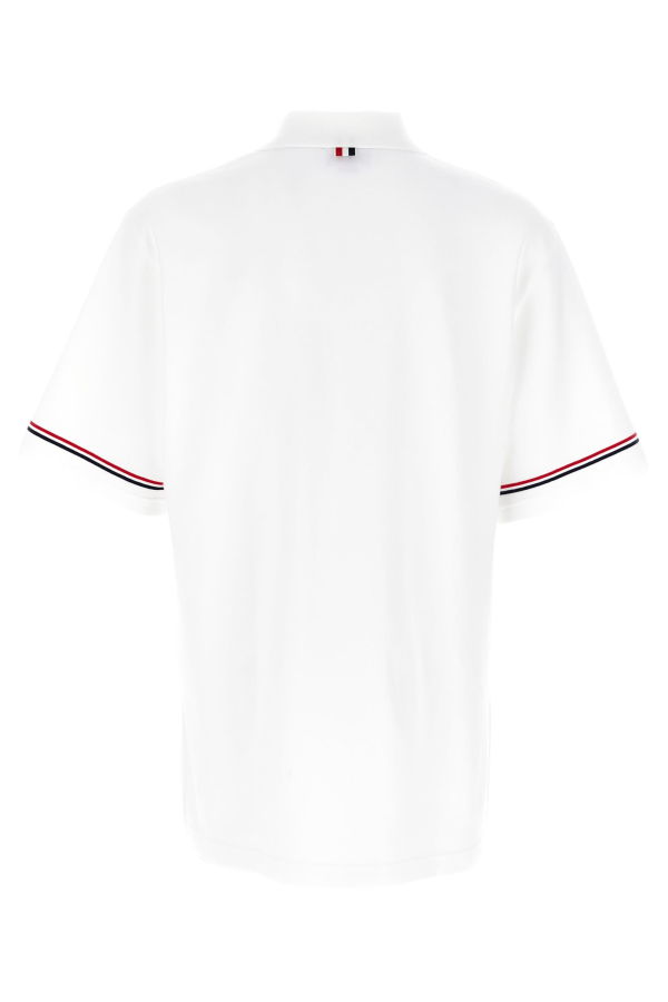 thom browne Rugby Polo Shirt - White