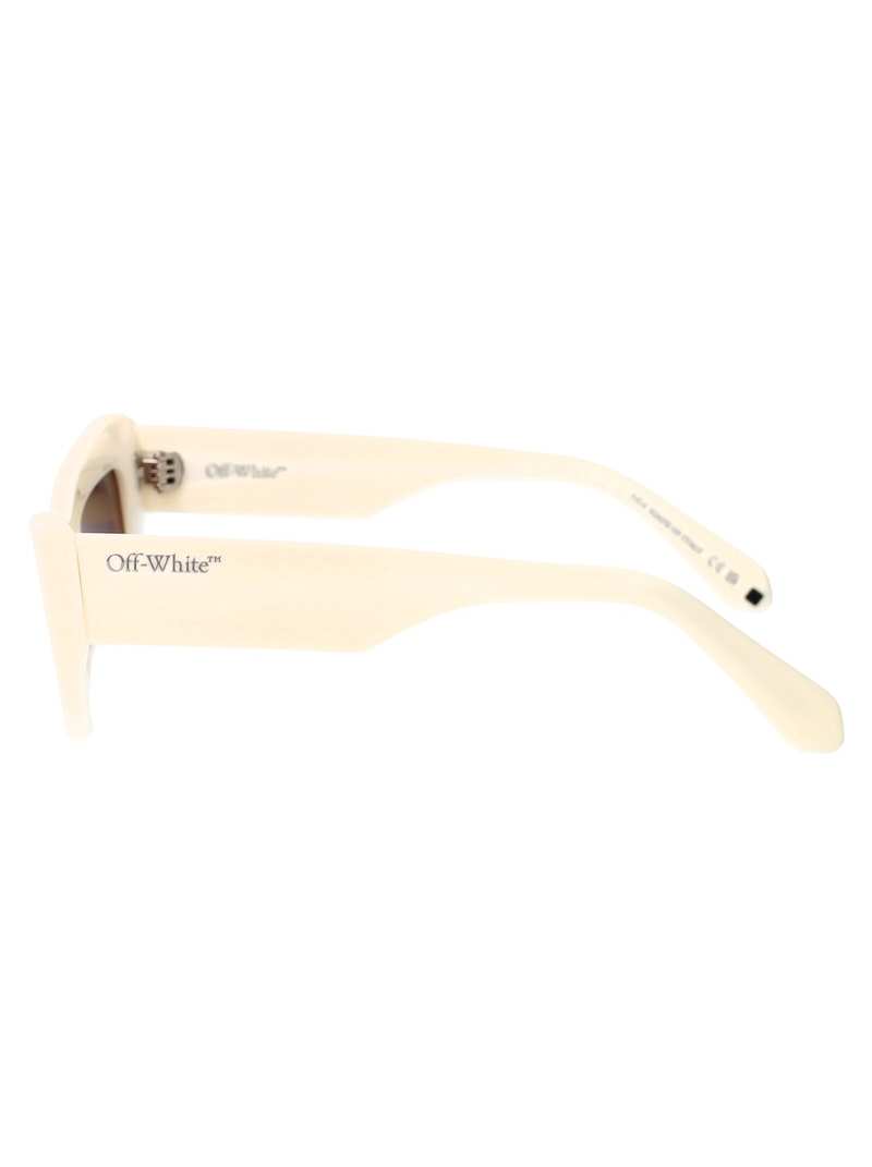 Off-White Aurora Sunglasses - White Brown