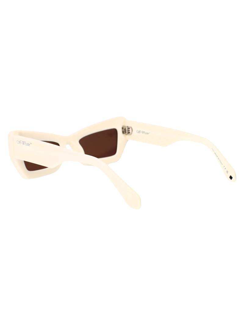 Off-White Aurora Sunglasses - White Brown