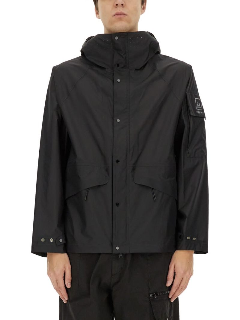 C.P. Company Hooded Jacket - Black
