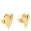 Alaia Le Coeur Torn Earrings - Golden - Thumbnail 3