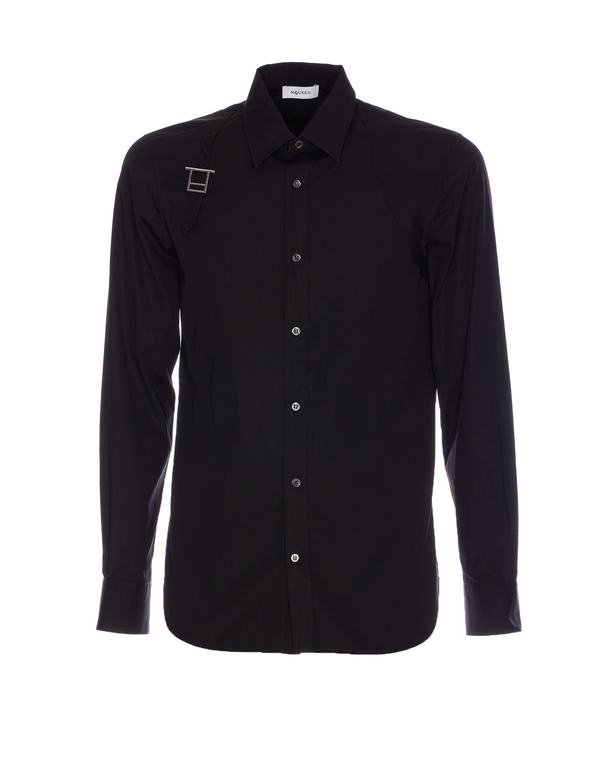 Alexander McQueen T-bar Harness Shirt - Black