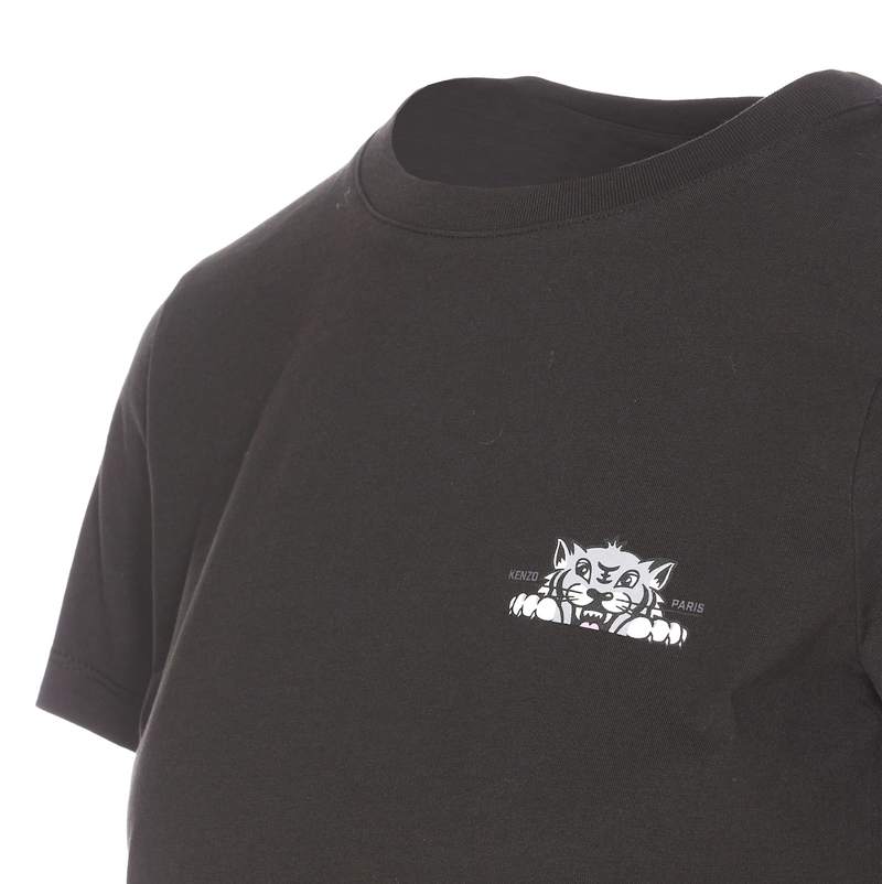 Kenzo Gots Happy Tiger T-shirt - Black