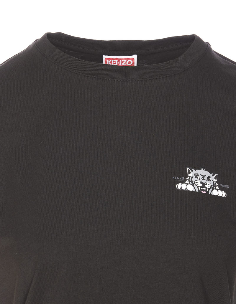 Kenzo Gots Happy Tiger T-shirt - Black