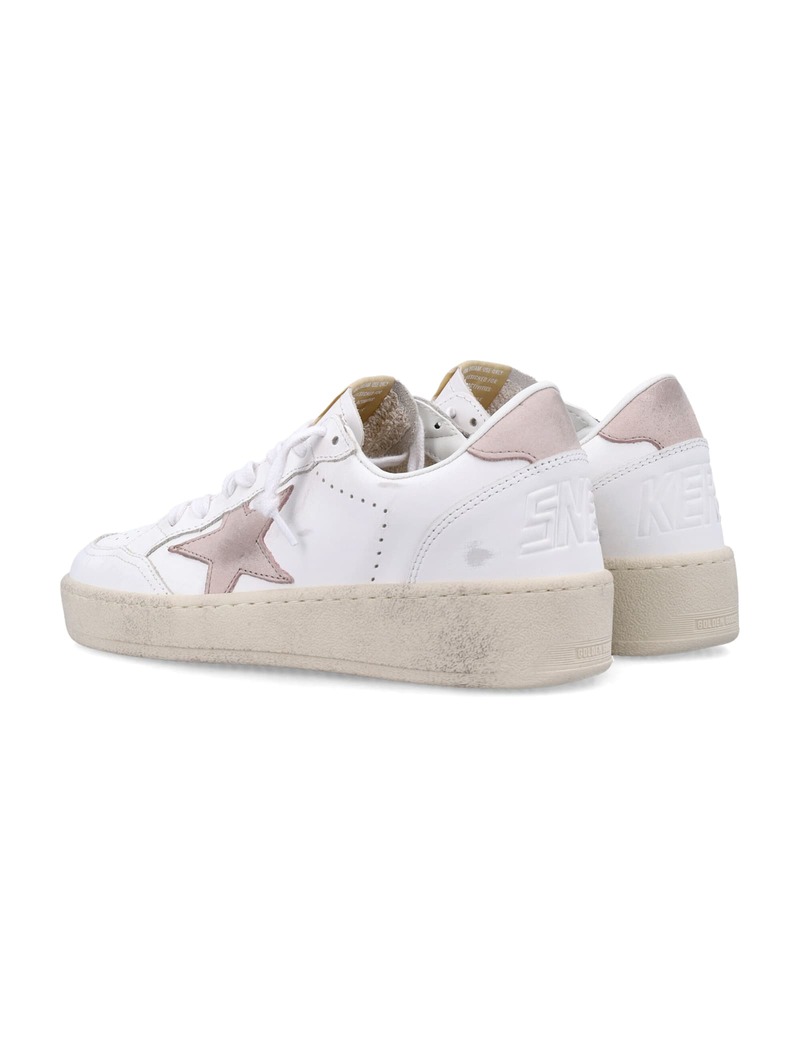 Golden Goose Ball Star 2 Sneakers - White Pink