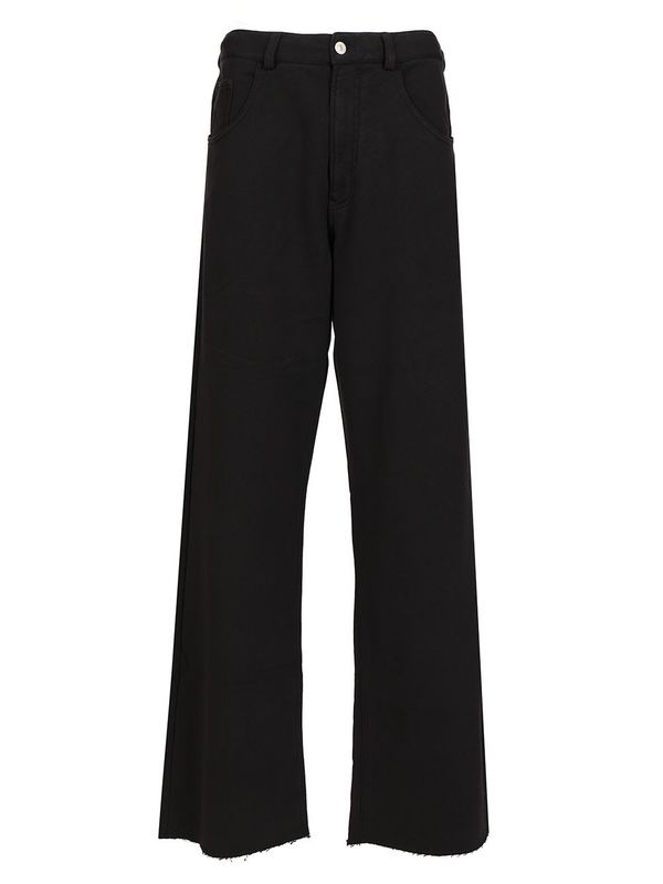 MM6 Maison Margiela Cotton Tracksuit Bottoms - Black MM6 Maison Margiela Cotton Tracksuit Bottoms - Black