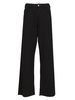 MM6 Maison Margiela Cotton Tracksuit Bottoms - Black - Thumbnail 1