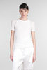Jil Sander Crew Neck Long Sleeve Top - White - Thumbnail 1