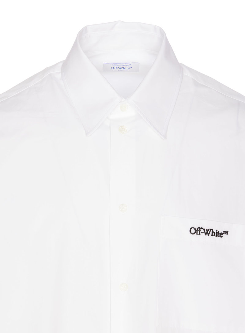 Off-White Diag Over Shirt - White