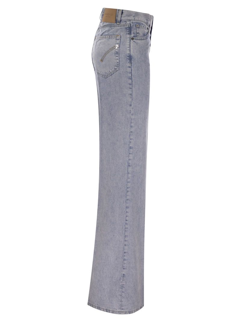 Dondup Amber Pants - Light Denim