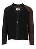 MM6 Maison Margiela Wool Blend Cardigan - Multicolor - Thumbnail 1