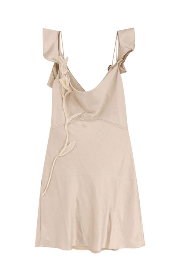 Self-Portrait Dress - Beige
