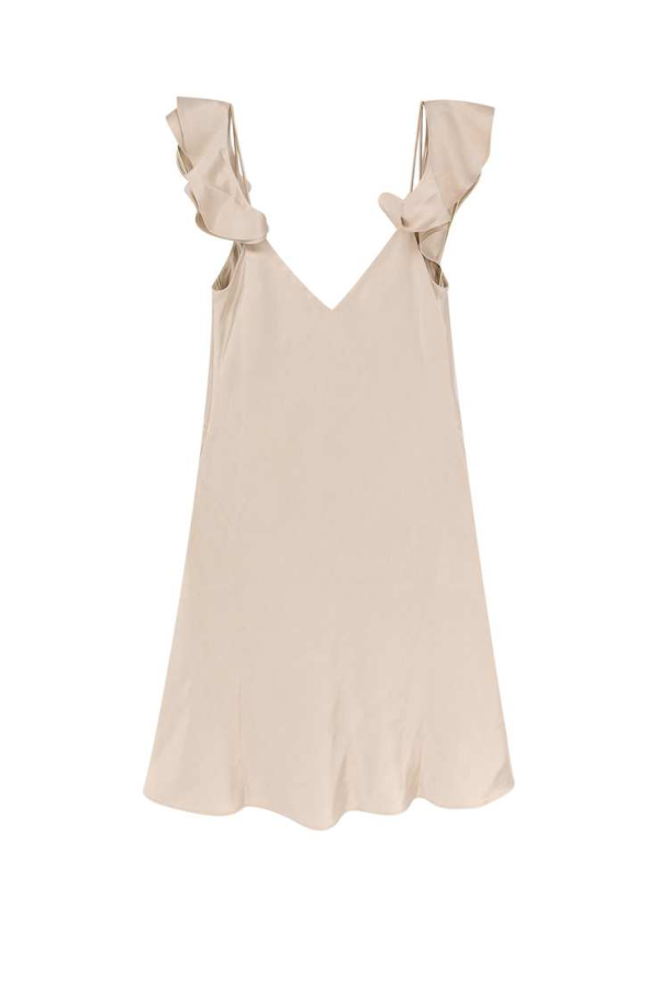 Self-Portrait Dress - Beige