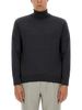 Etro Turtleneck With Embroidery - Grigio - Thumbnail 1