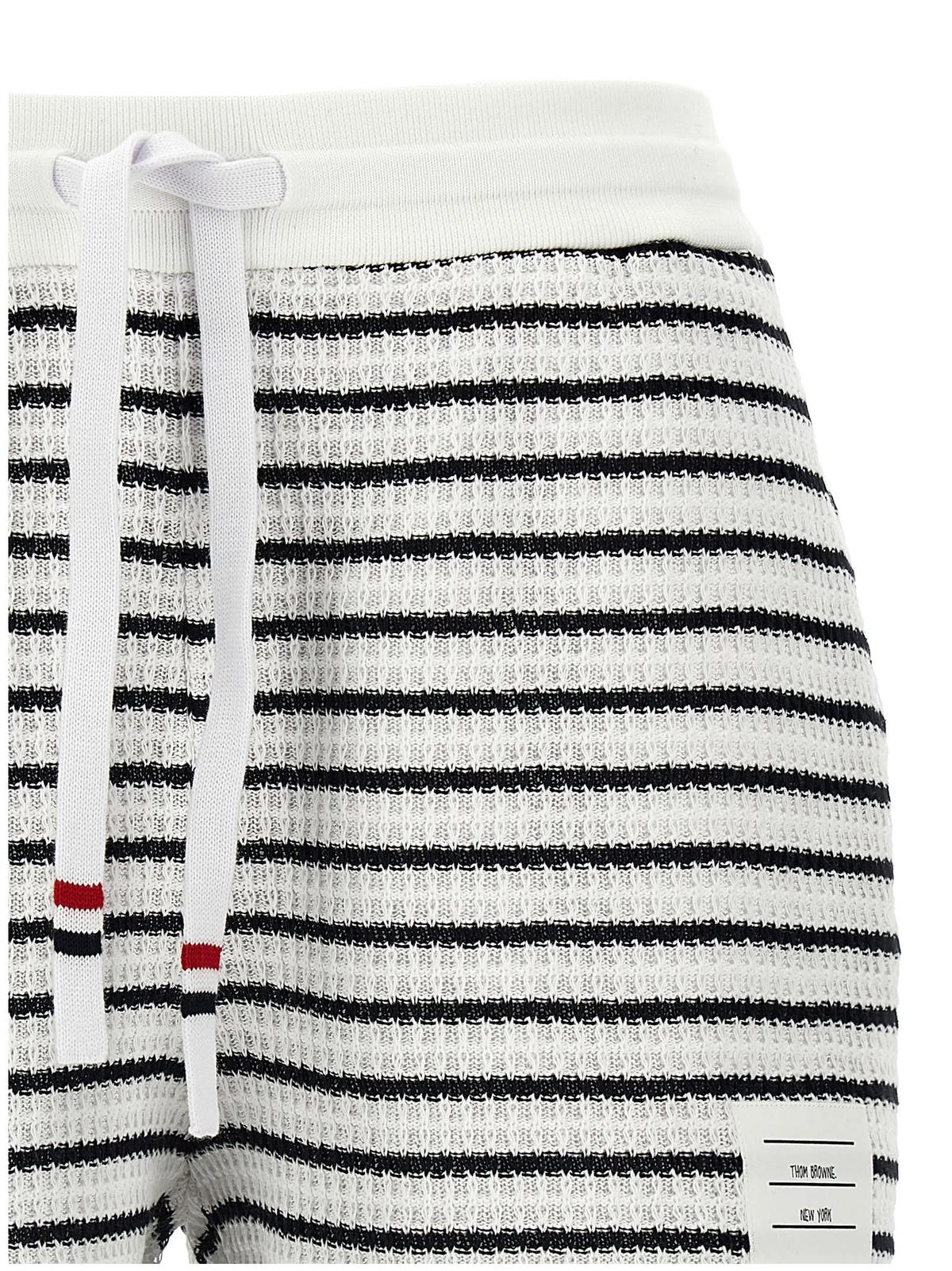 Thom Browne Short Stripes Shorts - Multicolor - Image 3 of 4