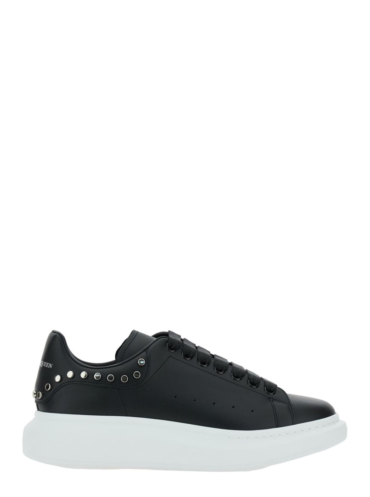 Alexander McQueen Stud Leather Sneakers - Image 1 of 4