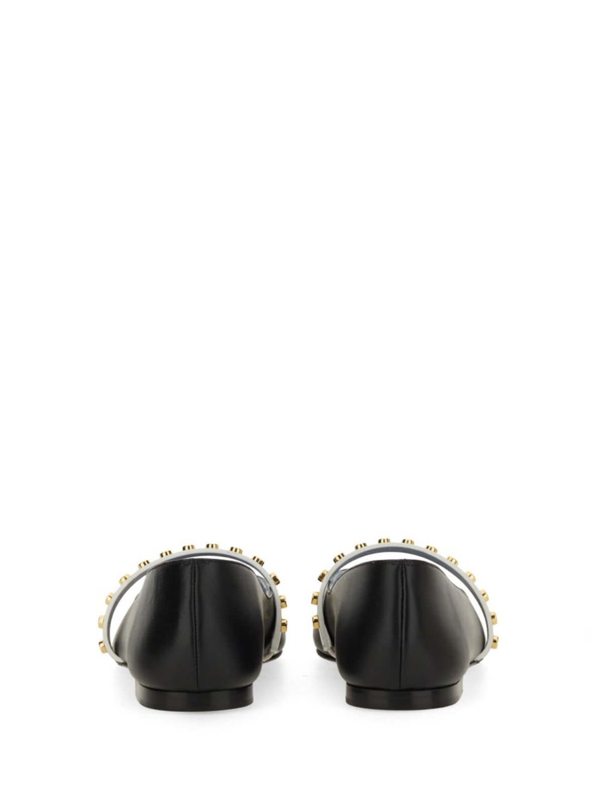 Alexander McQueen Leather Ballerina - Black - Image 3 of 5