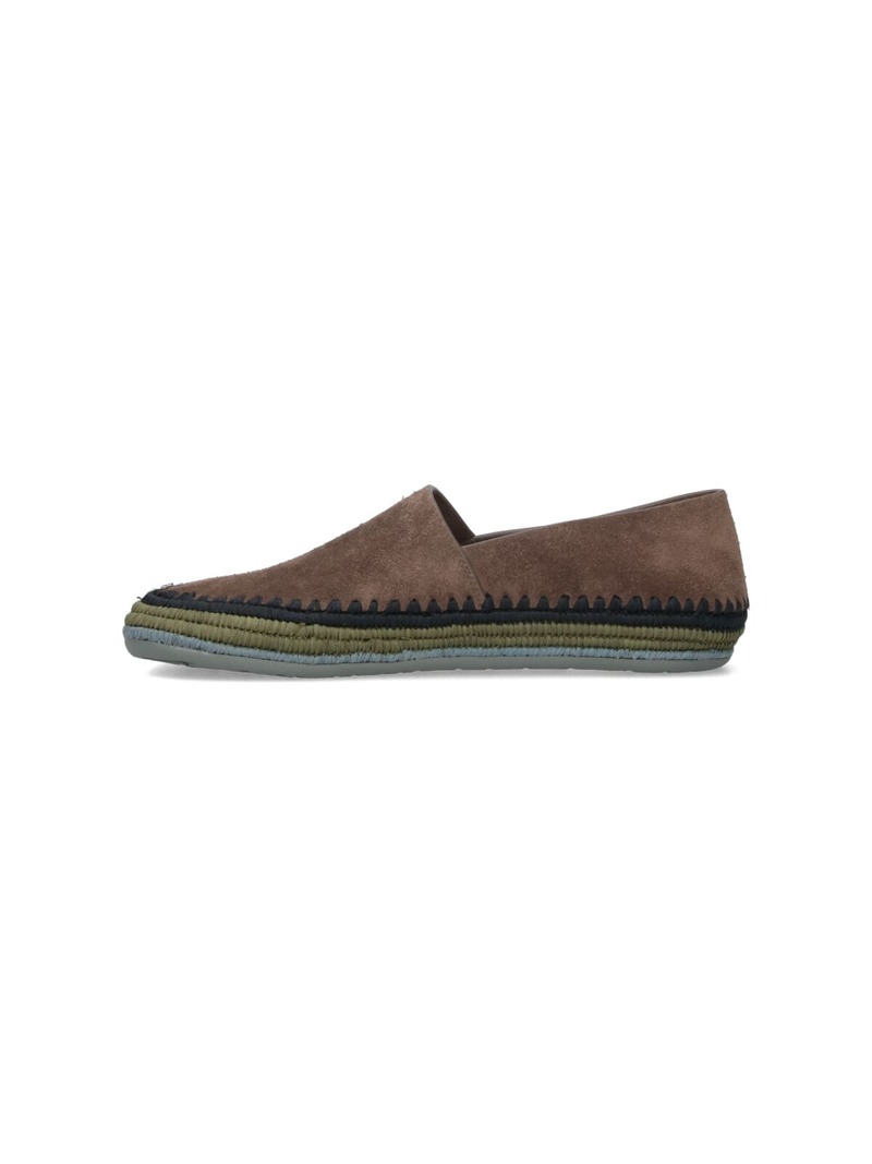 LOEWE Slipper Rio Loafers - Brown