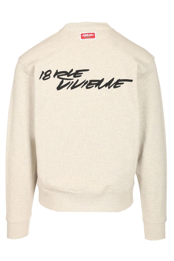 Kenzo Sweatshirt Futura Print - Gray