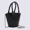Self-Portrait Leather Top Handle Bag - Black - Thumbnail 2