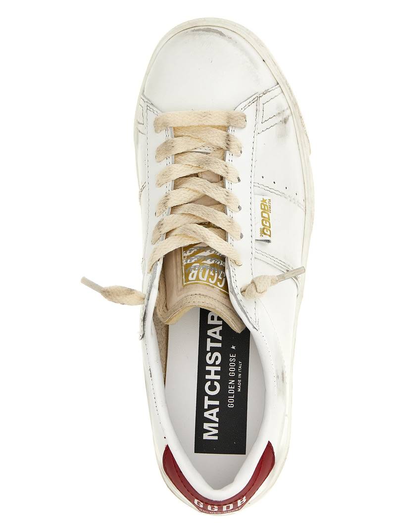 Golden Goose Matchstar Sneakers - Red