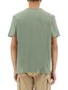 Woolrich Flamed Cotton T-shirt - Green - Thumbnail 3
