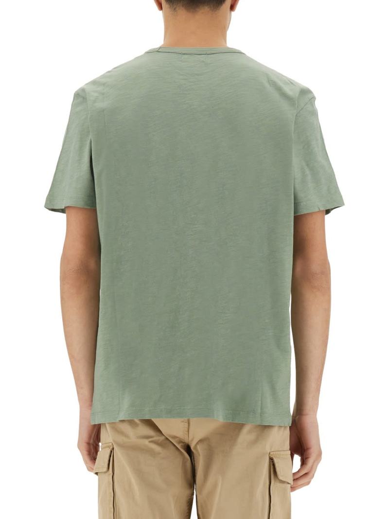 Woolrich Flamed Cotton T-shirt - Green