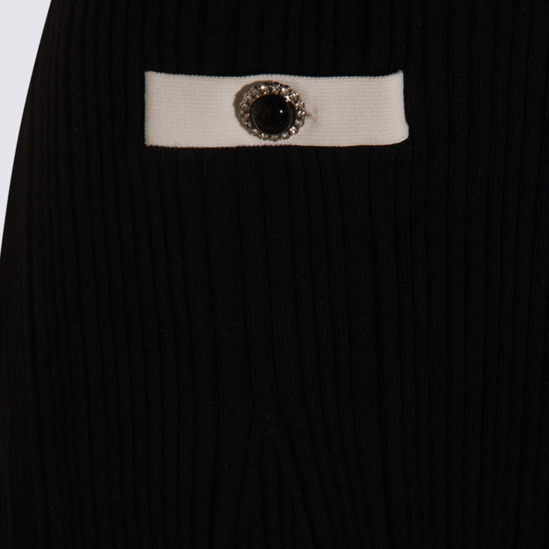 Self-Portrait Mini Dress - Dark Blue