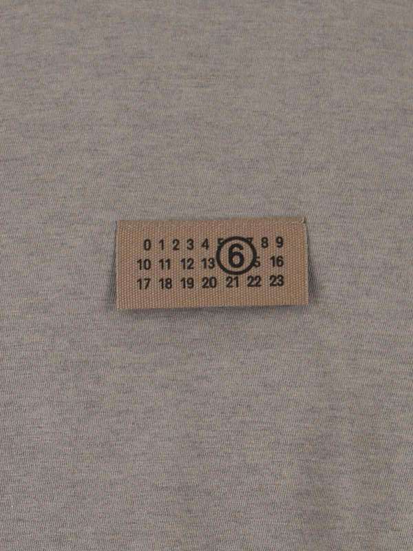MM6 Maison Margiela Numeric T-Shirt - Taupe