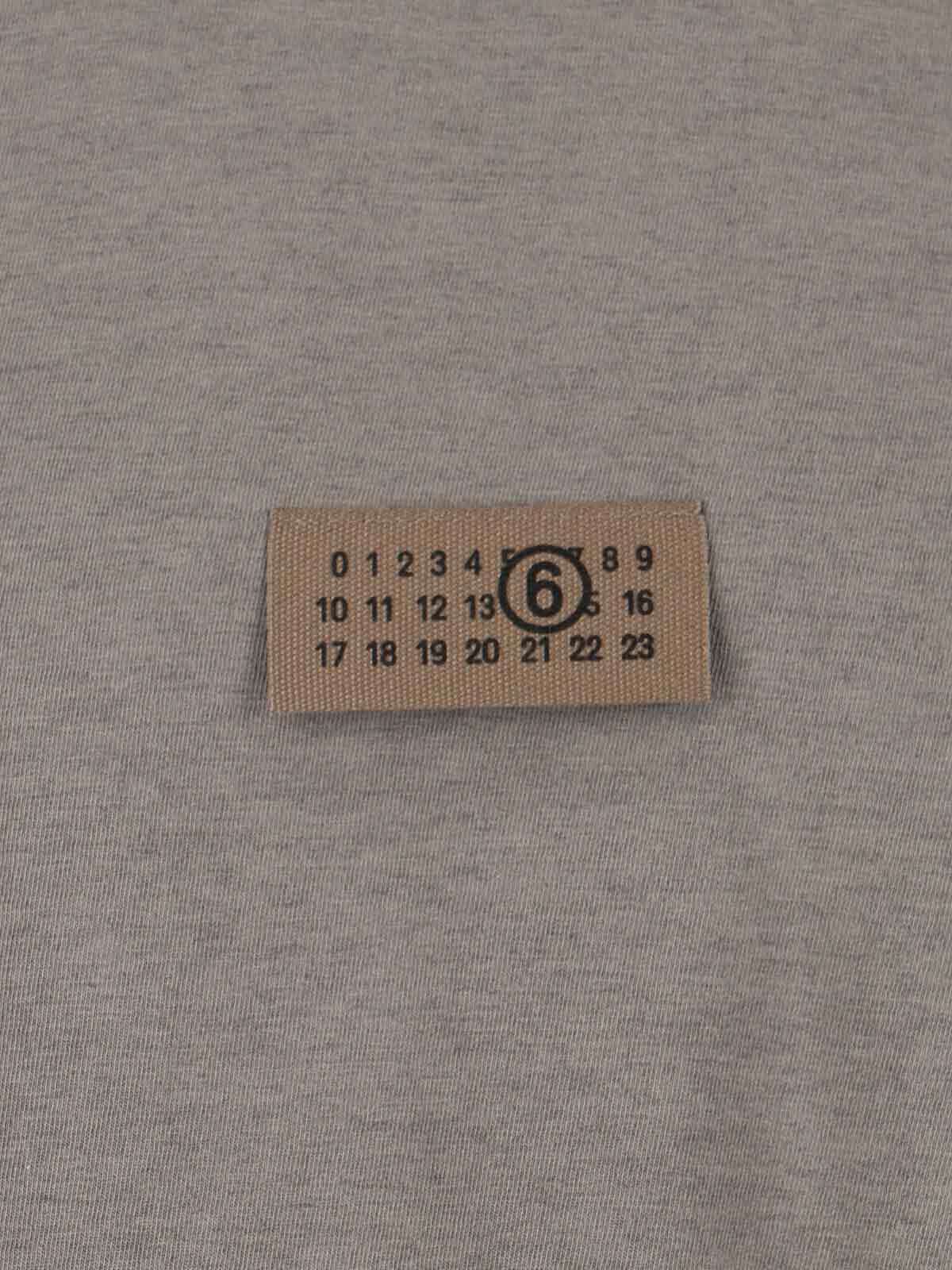 MM6 Maison Margiela Numeric T-Shirt - Taupe - Image 3 of 3