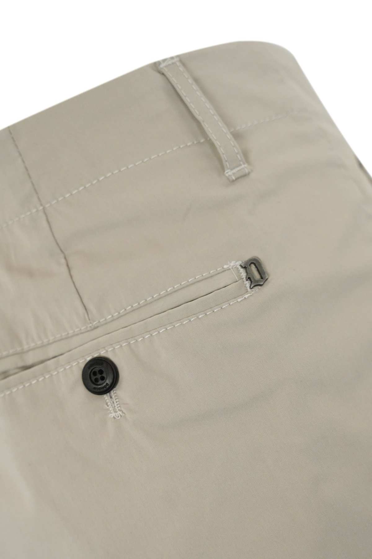 Dondup Ben Poplin Trousers - Beige - Image 3 of 3