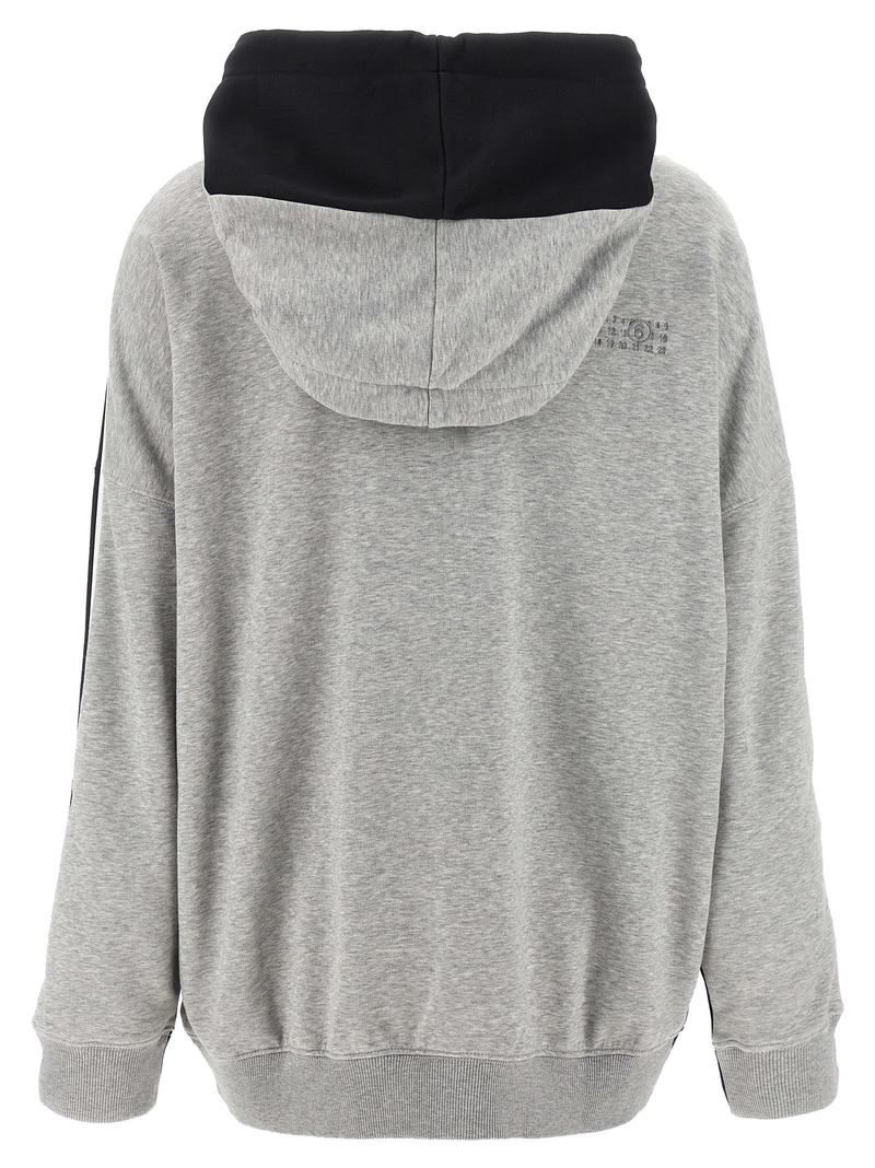 MM6 Maison Margiela Double Front Hoodie - Multicolor