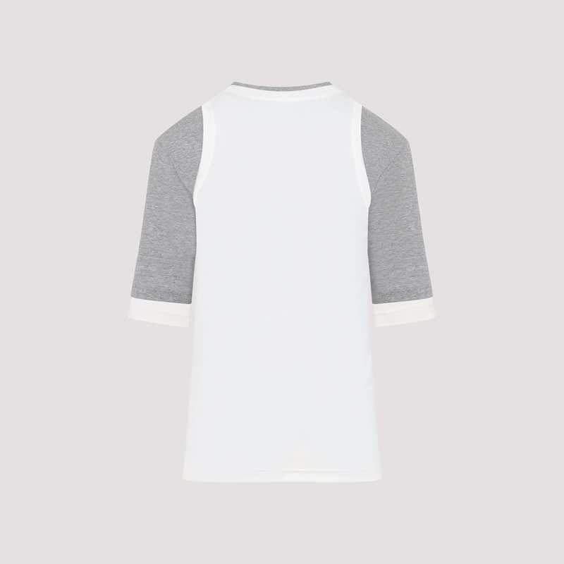 Jil Sander Kit Short Sleeve T-shirt - Granite