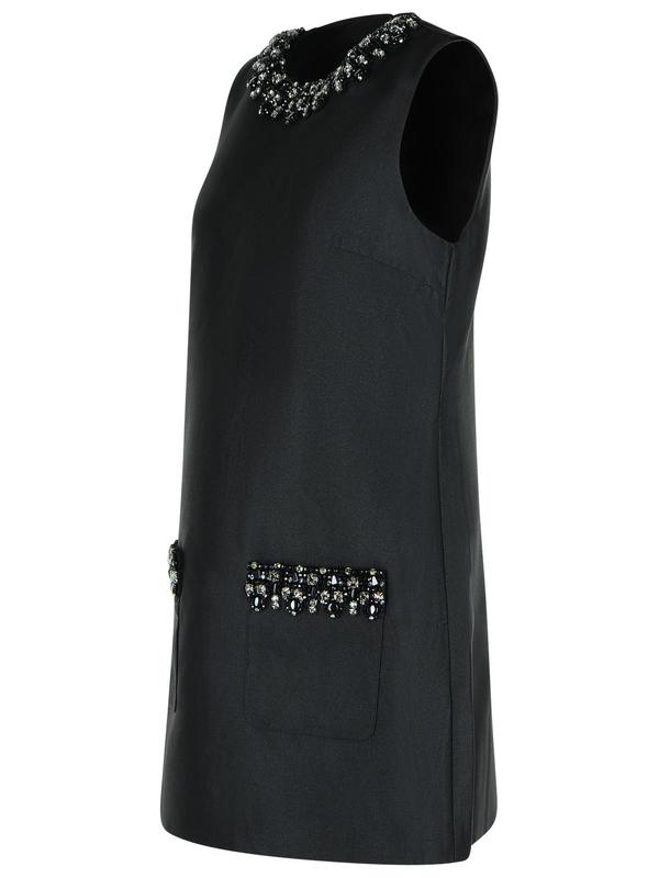 Self-Portrait Black Polyester Dress